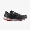 Mens Salomon Ultra Glide Black/Alloy/Goji Berry
