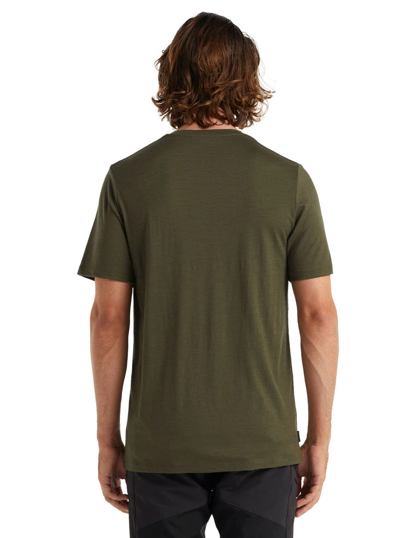 Mens Icebreaker Tech Lite II SS Tee Loden 3 Mens Icebreaker Tech Lite II SS Tee Loden