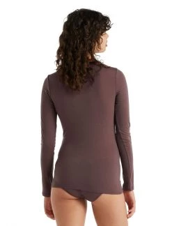 Icebreaker Wmns Siren LS Sweetheart MINK