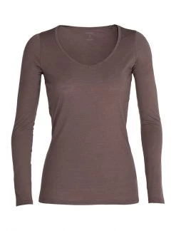 Icebreaker Wmns Siren LS Sweetheart MINK