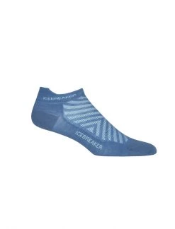 Icebreaker Womens Run+ Ultralight Micro Azul