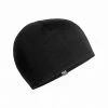Icebreaker Elemental Beanie Black Hats And Beanies