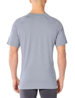 Icebreaker Motion Seamless SS Crewe Mineral Heather