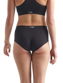 Icebreaker Wmns Anatomica Seamless Sport Hipkini Black