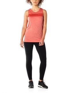 Icebreaker Wmns Motion Seamless Tank Fire Heather