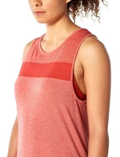 Icebreaker Wmns Motion Seamless Tank Fire Heather