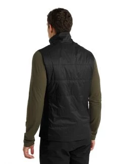Icebreaker Mens Helix Vest Black