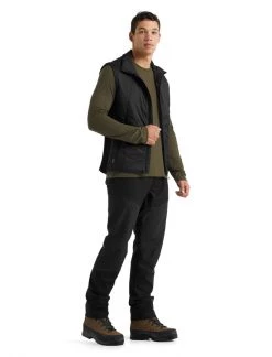 Icebreaker Mens Helix Vest Black