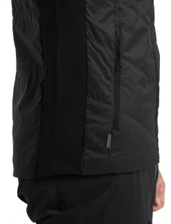 Icebreaker Mens Helix Vest Black