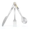 Keith Titanium 3-Piece Titanium Cutlery Set 53g Cooking And Food
