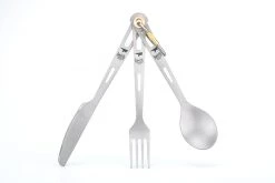 Keith Titanium 3-Piece Titanium Cutlery Set 53g Cooking And Food