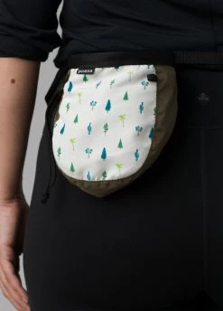Prana Graphic Chalk Bag Slate Green Trees