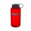 NALGENE WIDE MOUTH TRITAN BOTTLE 1000ML RED W/BLK Hike/Camp