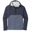 Outdoor Research Mens Apollo Rain Jacket Naval Blue/nimbus