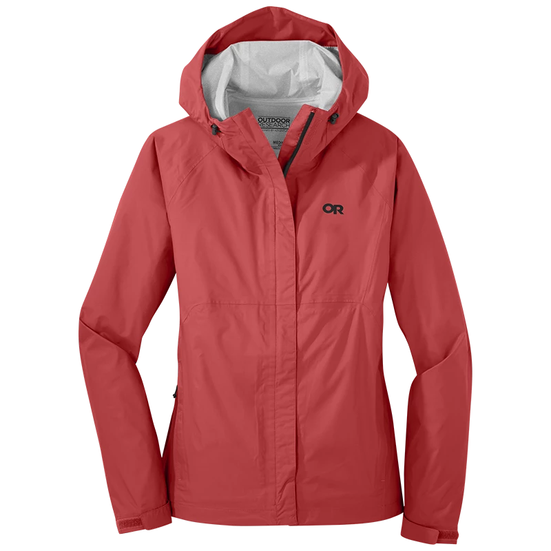 Outdoor Research Womens Apollo Rain Jacket Sunset 1 Outdoor Research Womens Apollo Rain Jacket Sunset