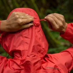 Outdoor Research Womens Helium Rain Jacket Sunset