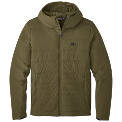 Outdoor Research Mens Shadow Insulated Hoodie Loden