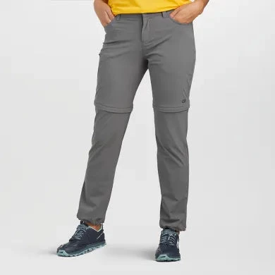 Outdoor Research Womens Ferrosi Convert Pants-Regular Pewter 2 Outdoor Research Womens Ferrosi Convert Pants-Regular Pewter