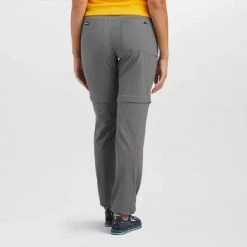 Outdoor Research Womens Ferrosi Convert Pants-Regular Pewter 5 Outdoor Research Womens Ferrosi Convert Pants-Regular Pewter