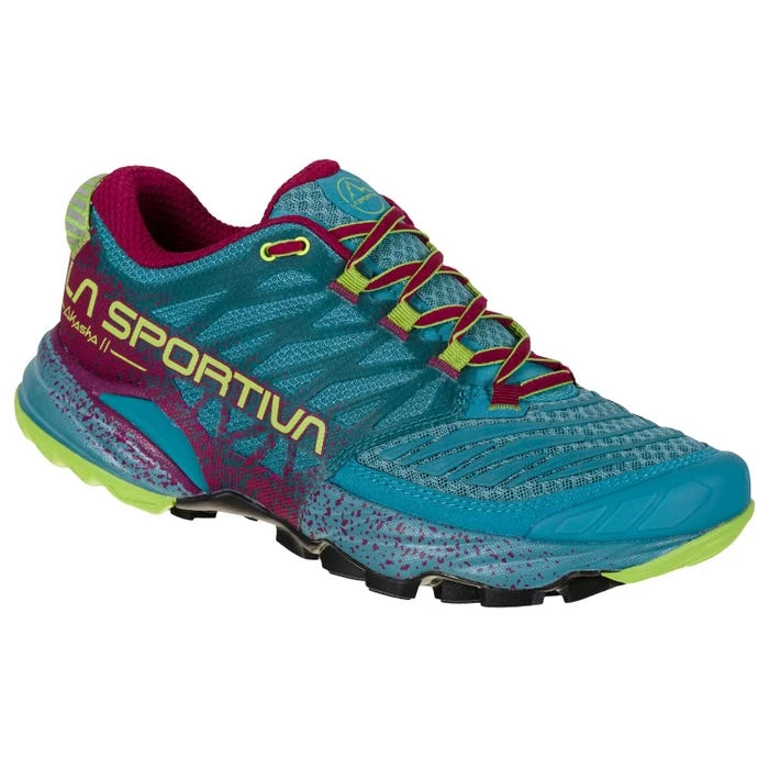 Womens La Sportiva Akasha II Woman Topaz/Red Plum 1 Womens La Sportiva Akasha II Woman Topaz/Red Plum