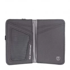 LIFEVENTURE Travel Life Venture RFID Card Wallet, Recycled, Navy Blue