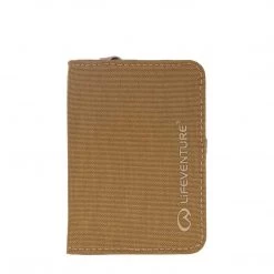 LIFEVENTURE Travel Life Venture RFID Card Wallet, Recycled, Mustard
