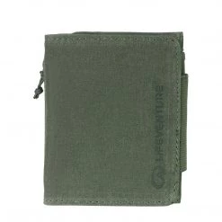 LIFEVENTURE LIFE VENTURE RFID TRI-FOLD WALLET Olive