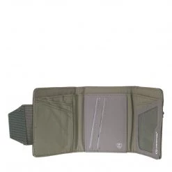 LIFEVENTURE LIFE VENTURE RFID TRI-FOLD WALLET Olive