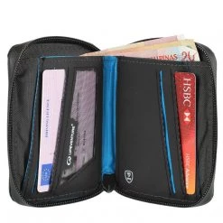 LIFEVENTURE Travel Life Venture RFID Protected Bi-Fold Wallet GREY