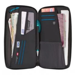 LIFEVENTURE LIFE VENTURE RFID Protected Document Wallet BLACK