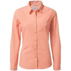 CRAGHOPPERS CRAGHOPPER NosiDefence Kiwi LS Shirt W Rosette