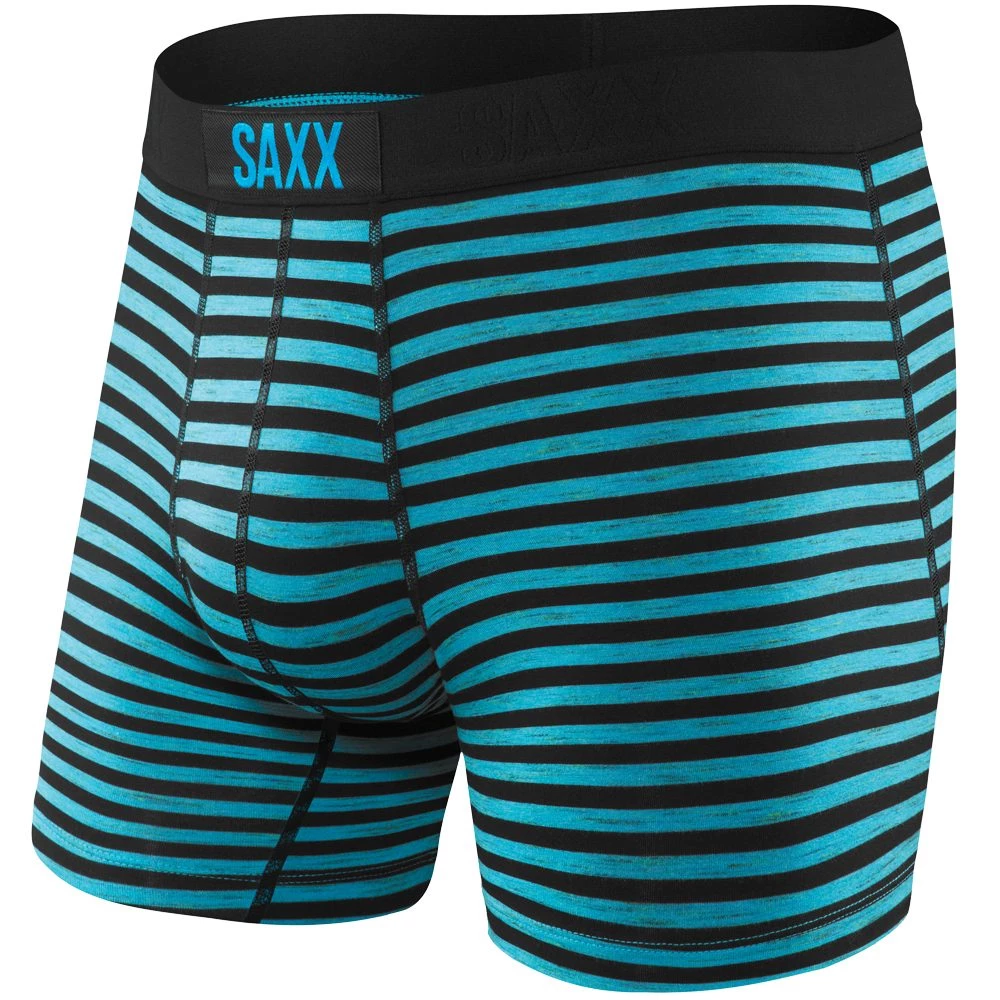 Mens Saxx Vibe Boxer Brief Black Space Hiker Stripe 1 Mens Saxx Vibe Boxer Brief Black Space Hiker Stripe