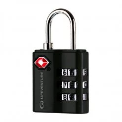 LIFEVENTURE Life Venture TSA Combi Lock Black Travel