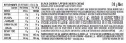 CLIF SHOT BLOKS BLK CHERRY 60g