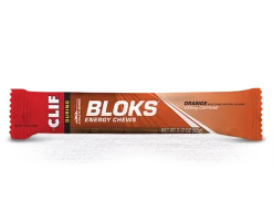 CLIF SHOT BLOKS ORANGE CAFFEINE 60g Hike/Camp