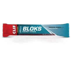 Hike/Camp CLIF SHOT BLOKS TROPICAL PUNCH CAFFEINE 60g