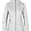 Womens Icebreaker Wmns Helix Hooded Jacket Enamel