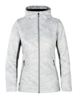 Womens Icebreaker Wmns Helix Hooded Jacket Enamel