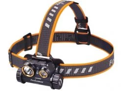 Fenix HM65R XM-L2 U2 & XP-G2 R5 LED Headlamp (black, Sm) Hike/Camp