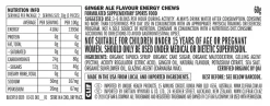 CLIF SHOT BLOKS GINGER ALE 60g Hike/Camp