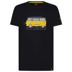 La Sportiva Van T-Shirt M Black Mens