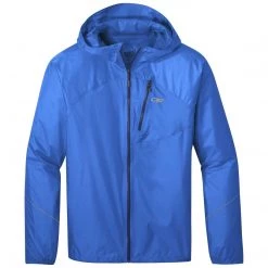 Outdoor Research Womens Helium Rain Jacket Chambray