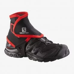 Run Salomon Trail Gaiters High Black