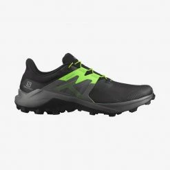 Salomon Wildcross 2 Black/Quiet Shade/Green Gecko