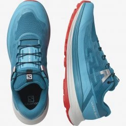 Salomon Ultra Glide Crystal Teal/Barrier Reef/Goji Berry Mens