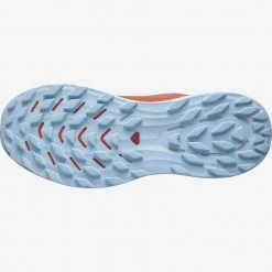 Womens Salomon Ultra Glide W Mecca Orange/Red Orange/Crystal Blue