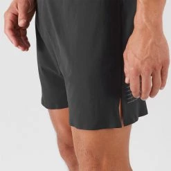 Salomon Sense 5 Inch Shorts M Black Mens