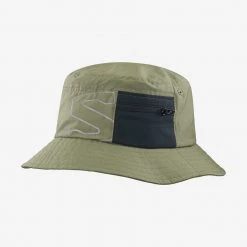Hats And Beanies Salomon Classic Bucket Hat Olive Night/Black