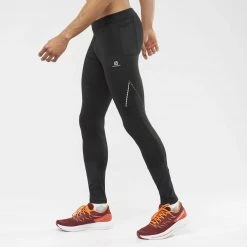 Womens Salomon Cross Run Tight M Black