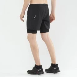 Salomon Cross Twinskin Shorts M Black 8 Salomon Cross Twinskin Shorts M Black